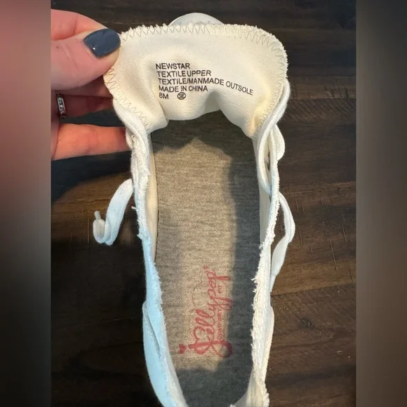 Jellypop canvas platform sneakers. Size 8 - Picture 4 of 6